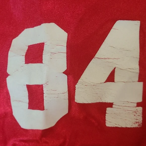 VINTAGE LOGO ATHLETIC BRENT JONES SF 49ERS AUTOGRAPHED JERSEY - Picture 7 of 7